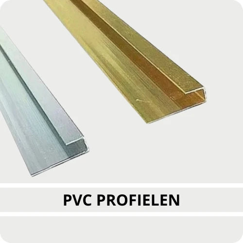 Eindprofiel hoekprofiel PVC wandpanelen