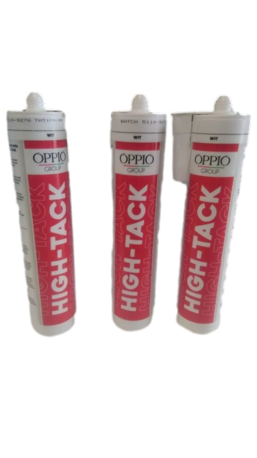 1 tube High Tack Montage Kit (1 tube voor 2 Akupanelen en 2 tubes voor 1 PVC wandpaneel)