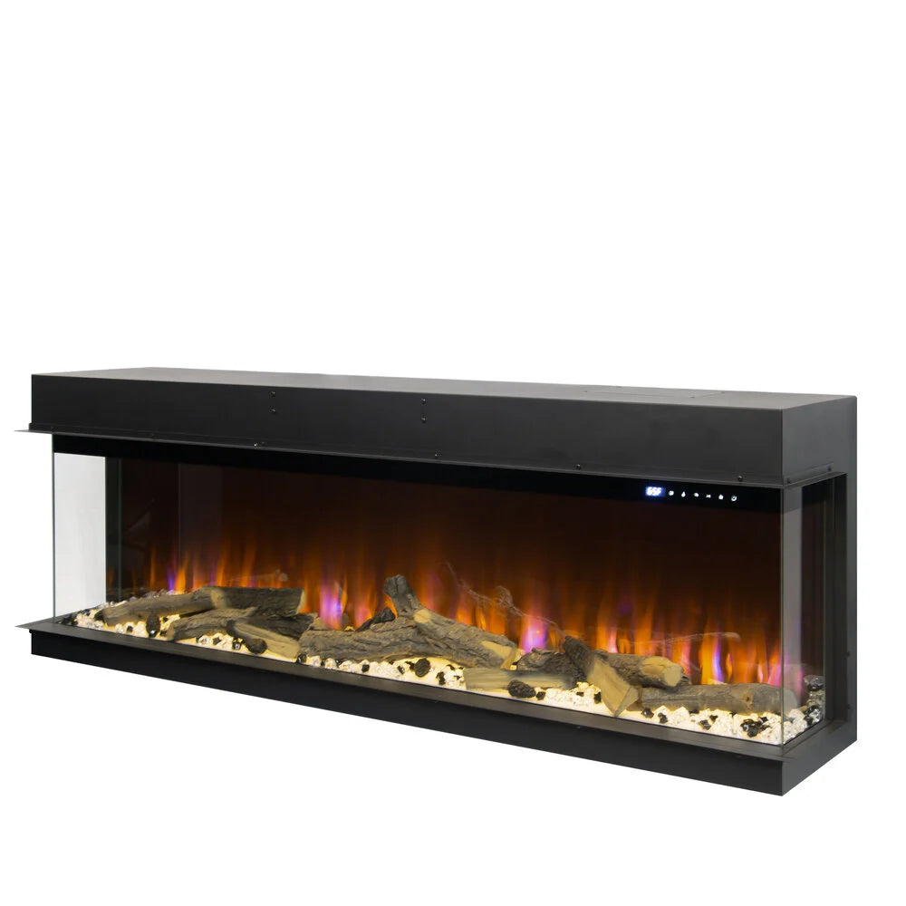 PREMIUM SFEERHAARD 127 CM €699,95 - AMSTERDAM - 3D IN/OPBOUW MET VERWARMING, WIFI EN APP FUCNTIE