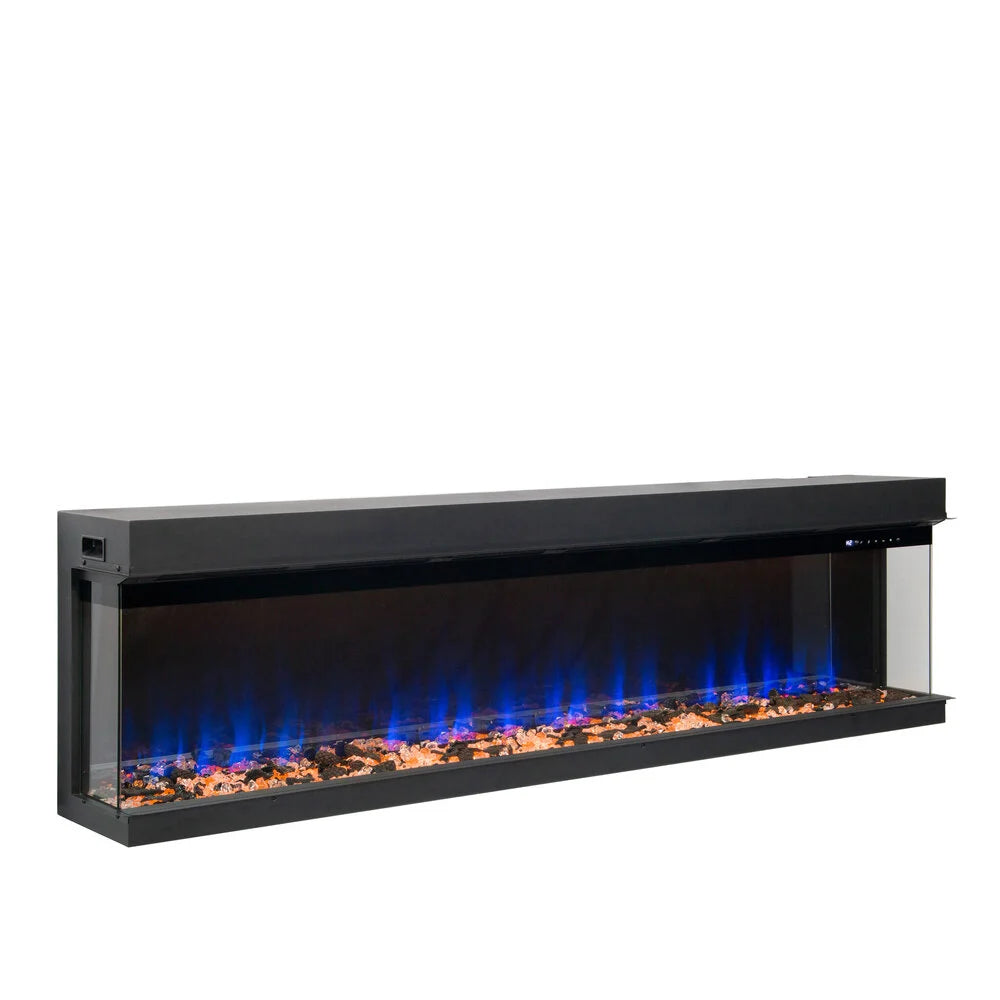 PREMIUM SFEERHAARD 127 CM €699,95 - AMSTERDAM - 3D IN/OPBOUW MET VERWARMING, WIFI EN APP FUCNTIE